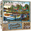 Country Escapes 550 Piece Linen Jigsaw Puzzle - Édition anglaise