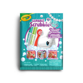 Scribble Scrubbie Ocean Pets - 1  Bag