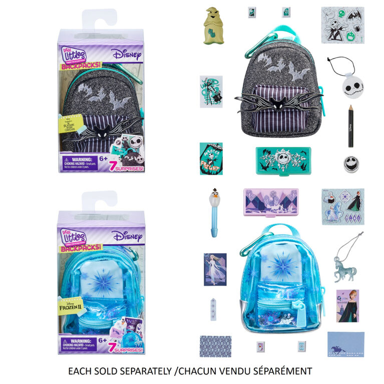 Real Littles - Disney Backpack (One Style Selected At Random)