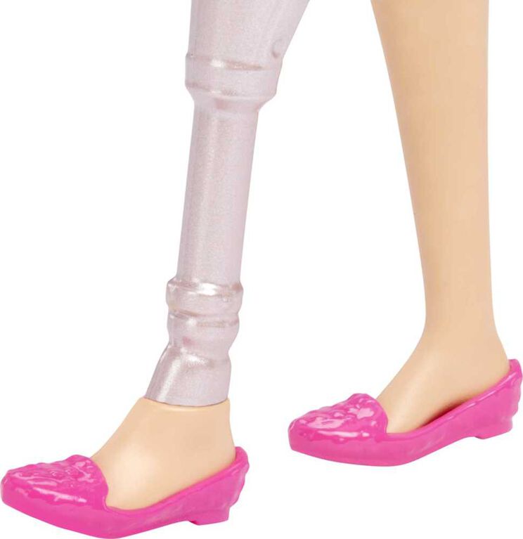 Barbie - Poupée Décoratrice d'intérieur, blonde, jambe artificielle