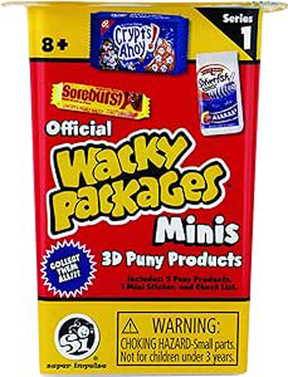 World's Smallest Wacky Packages Minis Series 1 - English Edition