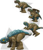JURASSIC WORLD FIERCE CHANGERS DOUBLE DANGER Ceratosaurus & Ankylosaurus 'Bumpy'