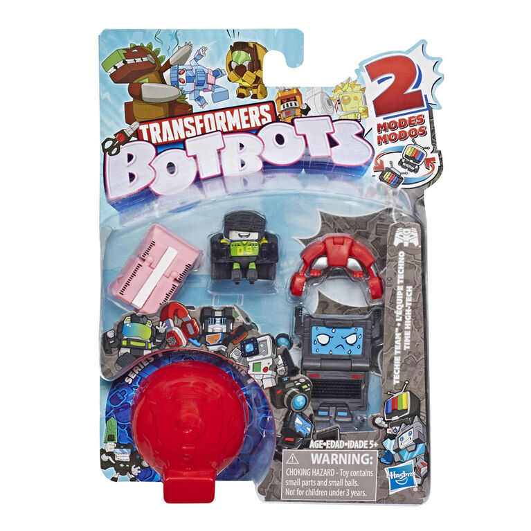Transformers Botbots - Ensemble de 5 L'Équipe techno.