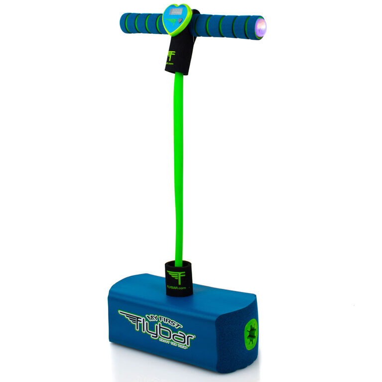 Flybar Mon Premier bâton de pogo en mousse (Bleu LED)