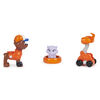 PAW Patrol, Big Truck Pups, Figurine articulée Zuma avec drone de sauvetage à clipser, centre de commande et animal