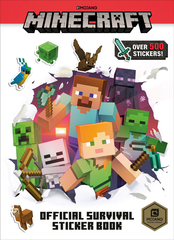 Minecraft Official Survival Sticker Book (Minecraft) - English Edition