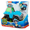 PAW Patrol, Rex Rescue Vehicle, Camion avec figurine articulée à collectionner, jouets respectueux de la planète