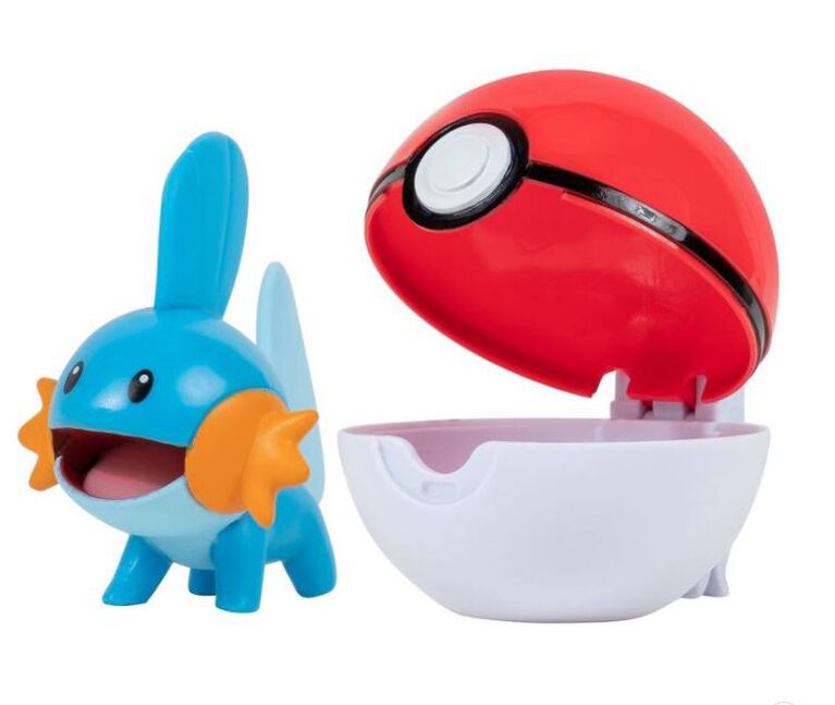 Pok&eacute;mon - Clip 'N Go - Draby (Bagon) et Pok&eacute; Ball