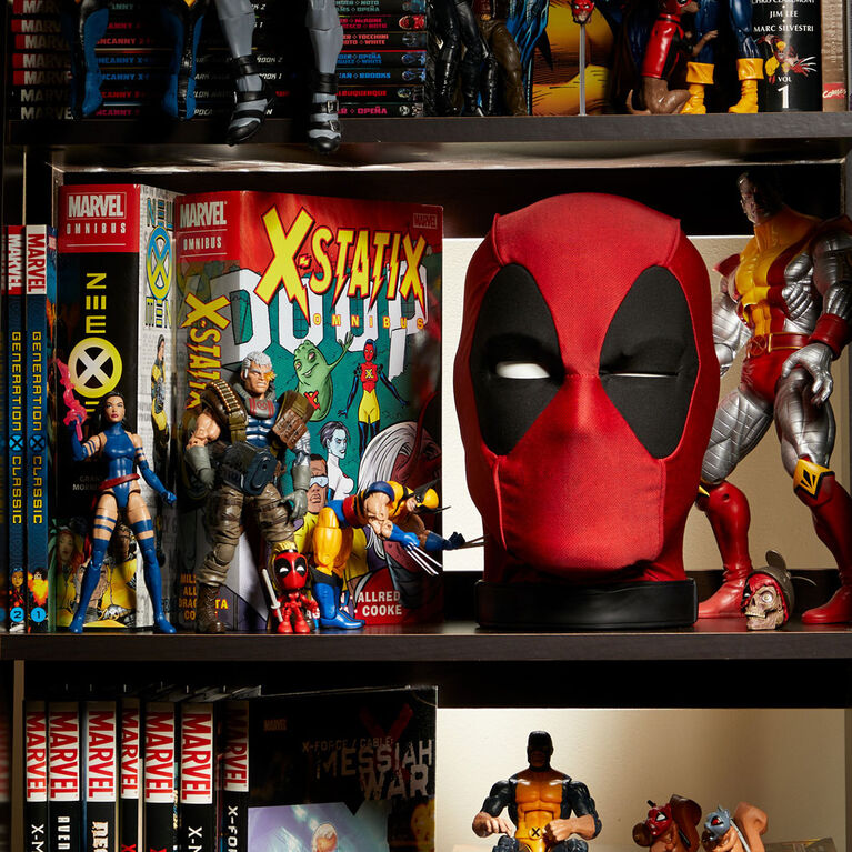 Marvel Legends, Tête de Deadpool interactive avec 600+ sons et phrases en anglais