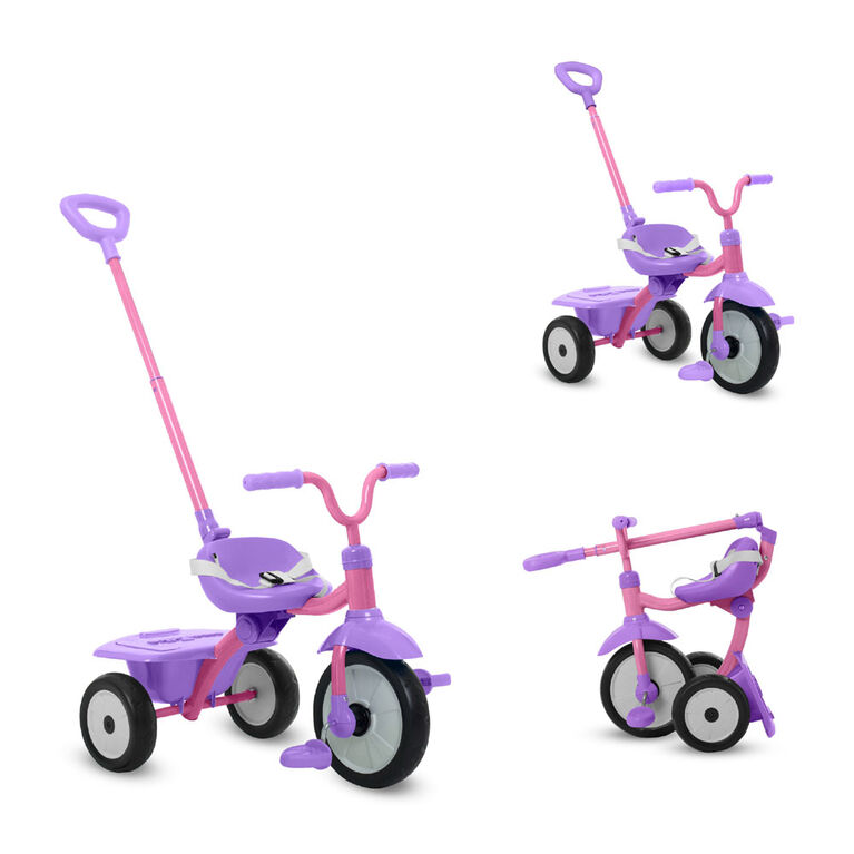 smarTrike 2 in 1 Folding Fun Trike - Purple