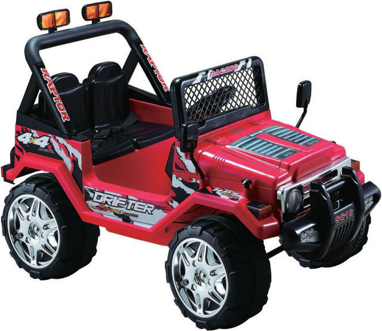 Kidsquad Wrangler Style 12V Red