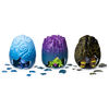 Dragamonz, Coffret de 3 figurines Dragon Multi, Jeu de cartes à échanger et de figurines à collectionner
