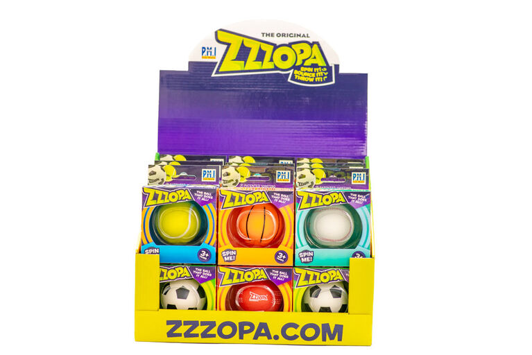 Zzzopa Mini Ball - Sport - 1 per order, colour may vary (Each sold separately, selected at Random)