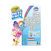 Ensemble de papier scintillant et marqueurs Crayola Color Wonder sans dégâts, mon petit poney