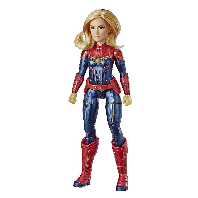 Marvel Captain film Marvel Captain de Marvel - Figurine électronique Capitaine Marvel avec effets photons.