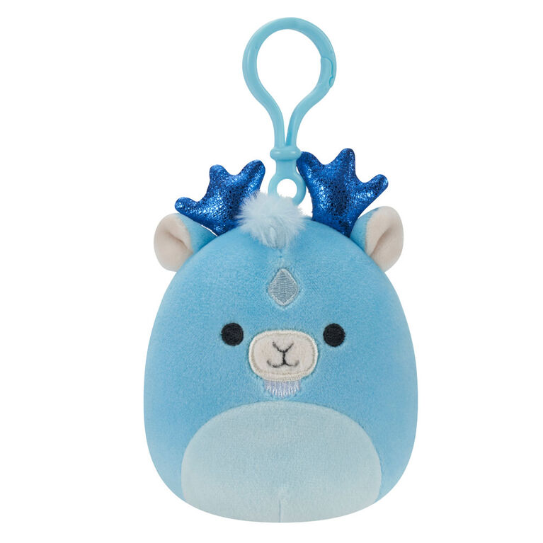 Squishmallows 3.5" Clip On - Xam the Aqua Kirin