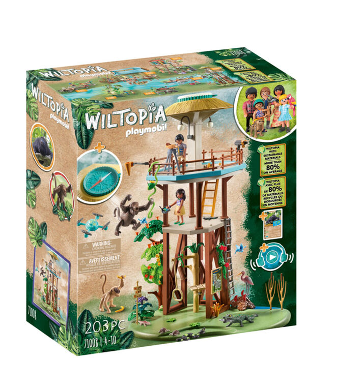 Playmobil - Wiltopia - Maison familiale dans l'arbre