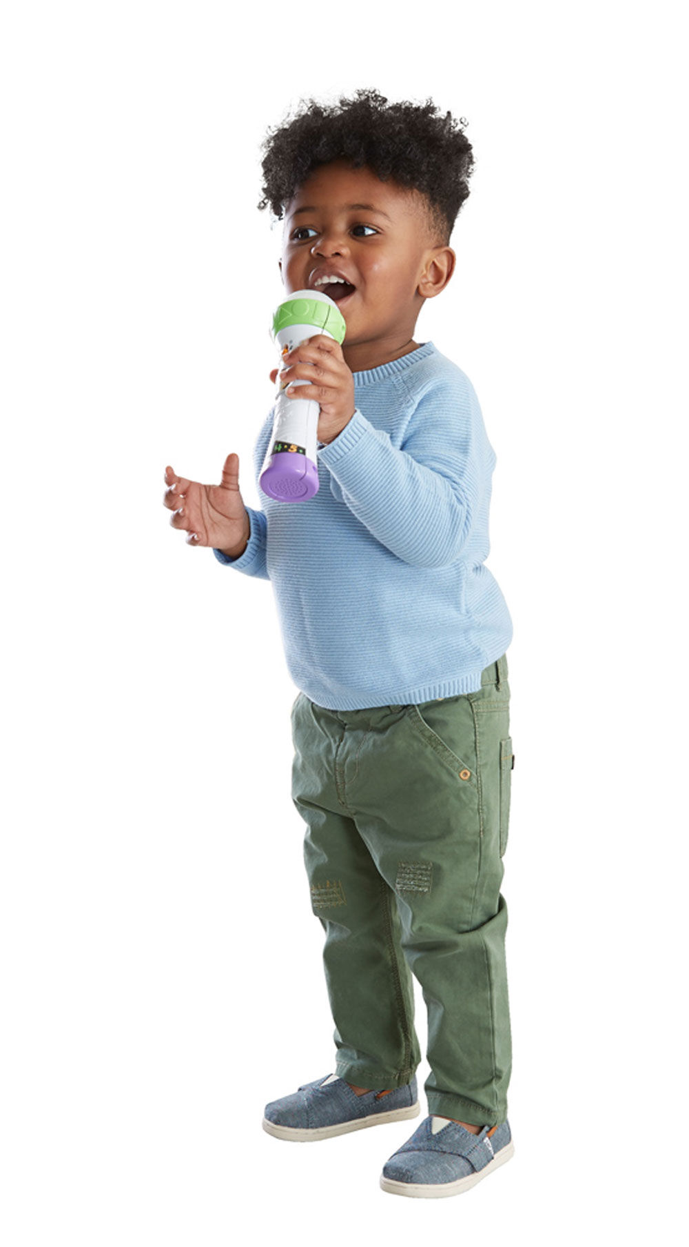 Fisher price laugh and sale learn rock and record microphone