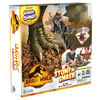 Jurassic World Dominion, Stomp N' Smash Board Game Sensory Dinosaur Toy with Kinetic Sand
