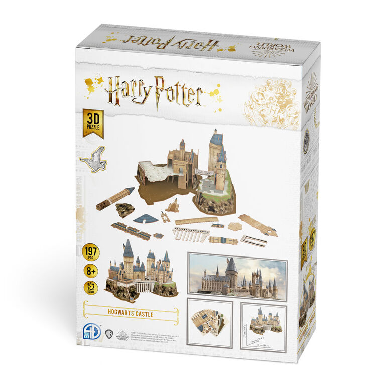 Kit de construction modèle 4D du Château de Poudlard - Harry Potter