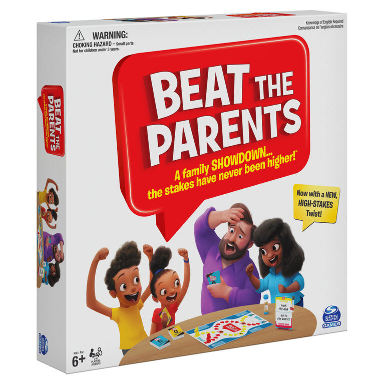 Beat the Parents, jeu familial de questions-réponses classique, Kids Vs. Parents