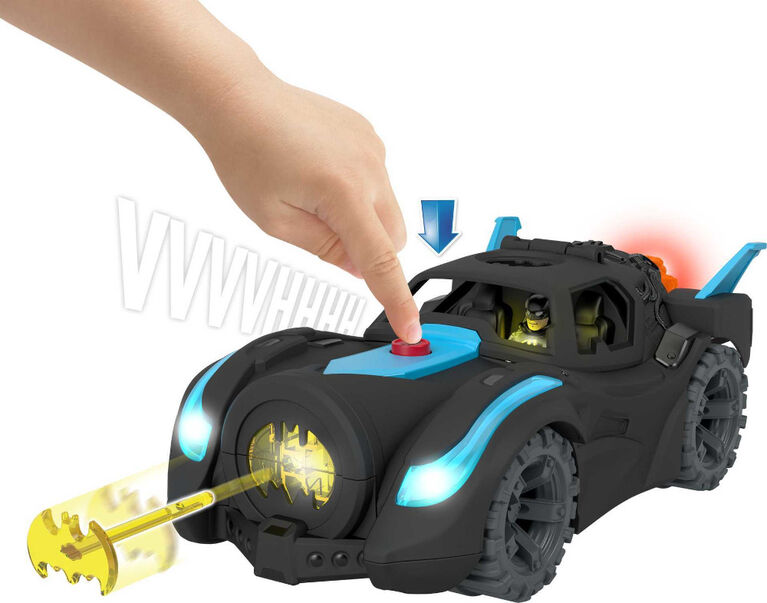 Fisher-Price Imaginext DC Super Friends Lights and Sounds Batmobile