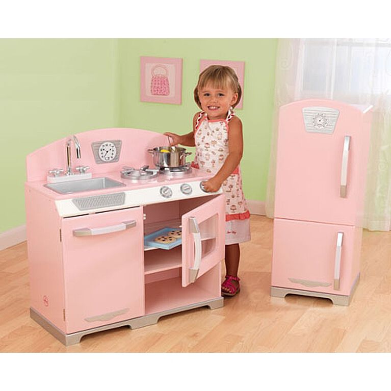 KidKraft - Pink Retro Kitchen