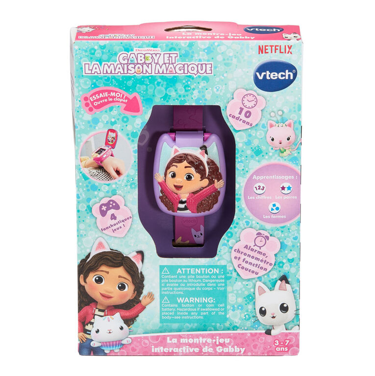 VTech Gabby's Dollhouse Time to Get Tiny Watch - French Edition