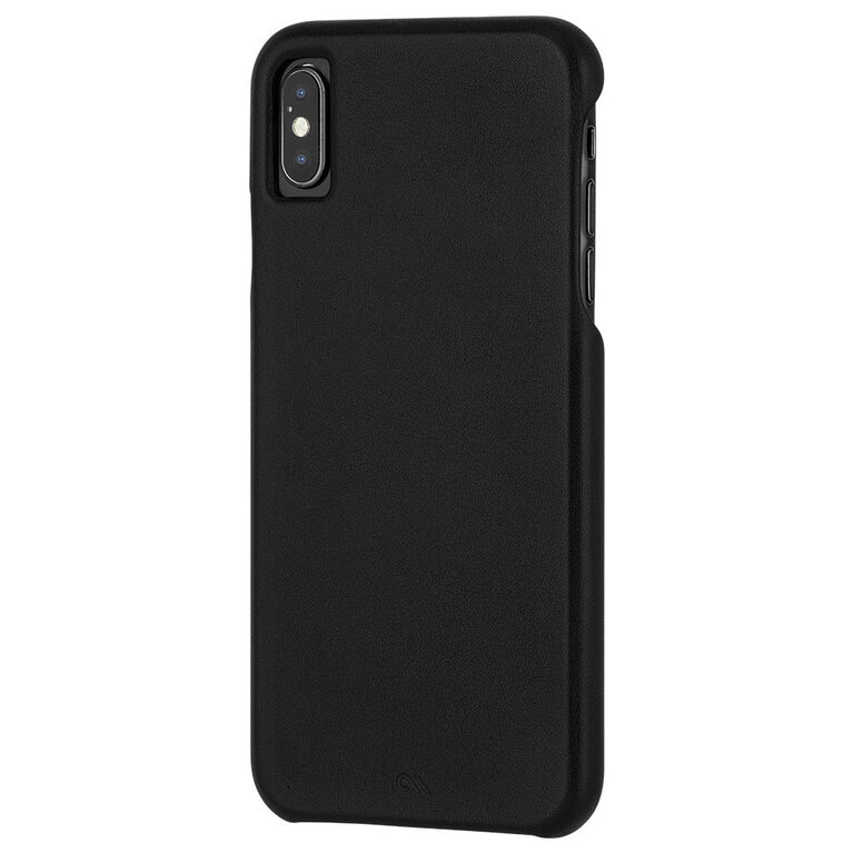 Case-Mate Barely There Leather Case iPhone Xs Max Black