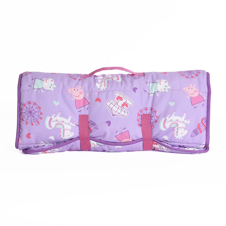 Couverture pour la sieste avec oreiller intégré, Peppa pig