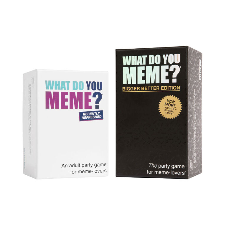 What Do You Meme? Bigger Better Edition Party Game - Shop Games at