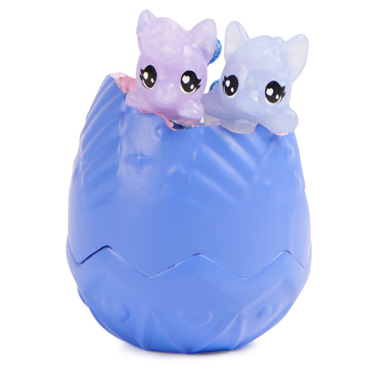 Hatchimals CollEGGtibles, Rainbow-cation Hatchy Surprise with 1 Little Kid or 2 Babies (Style May Vary)