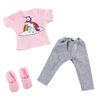 B Friends Sweet Dreams Pyjamas Fashion Outfit for 18-inch Doll - R Exclusive