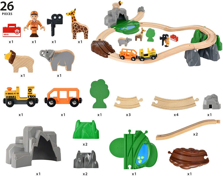 BRIO Safari Adventure Set