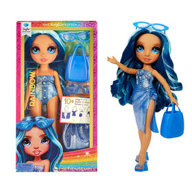 Rainbow High Swim & Style Skyler (Blue) 11" Doll