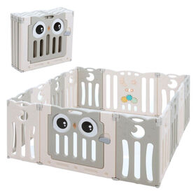 Kidsvip 20 Panels Foldable Playpen - English Edition