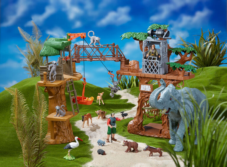 Animal Planet New Safari Treehouse Playset - R Exclusive | Toys R Us Canada