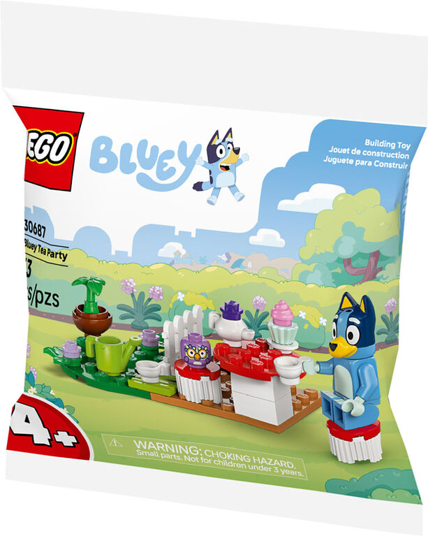 LEGO Bluey Le go&ucirc;ter de Bluey 30687
