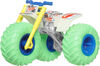 Véhicule Hot Wheels Monster Trucks Glows in the Dark Tri-To-Crush-Me