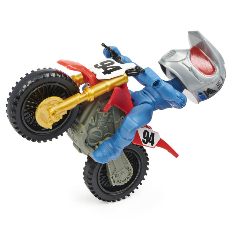 Supercross, Race and Wheelie Bike, Authentic Ken Roczen Collector Motorcycle, 1:18 Scale