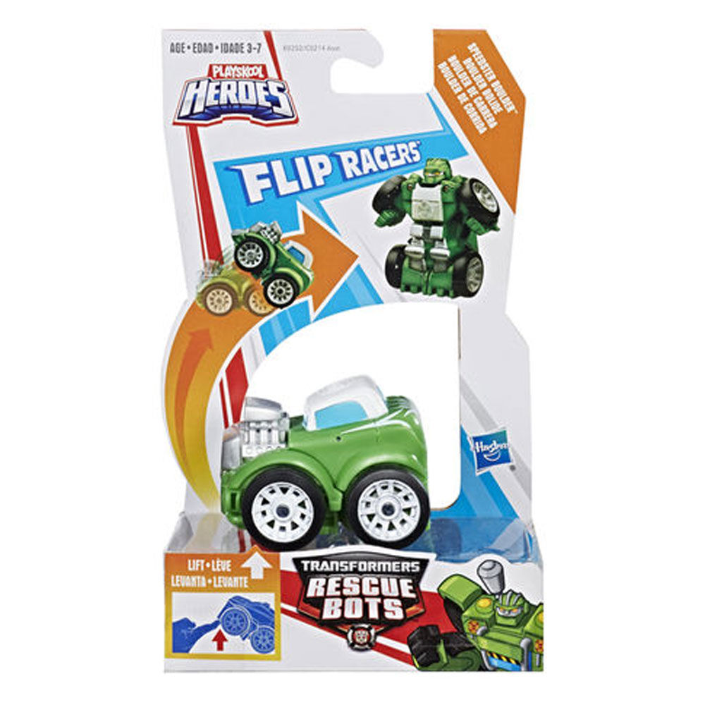 playskool transformers flip racers
