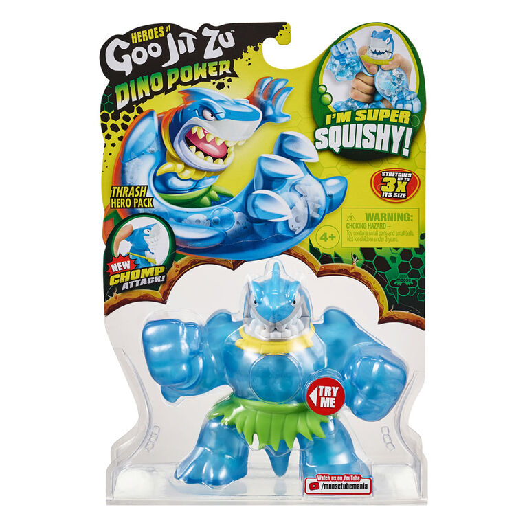Heroes of Goo Jit Zu Dino Power Hero Pack - Thrash the Shark