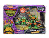 Les Tortues Ninja Mutantes: Mutant Mayhem Making of a Turtle 3Pk Figure Michelangelo Bundle - R Exclusive