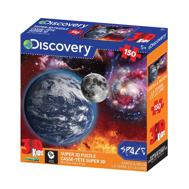 Howard Robinson - Earth And Moon 150 Pieces - 3D Puzzles