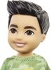 ​Barbie Chelsea Boy Doll (6-inch Brunette) Wearing Camo T-Shirt, Shorts and Sneakers