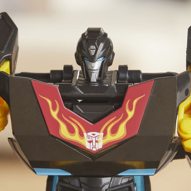 Transformers Bumblebee Cyberverse Adventures Action Attackers Warrior Class Stealth Force Hot Rod Action Figure