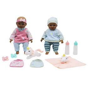 You & Me-14" Twins Baby Set - R Exclusive