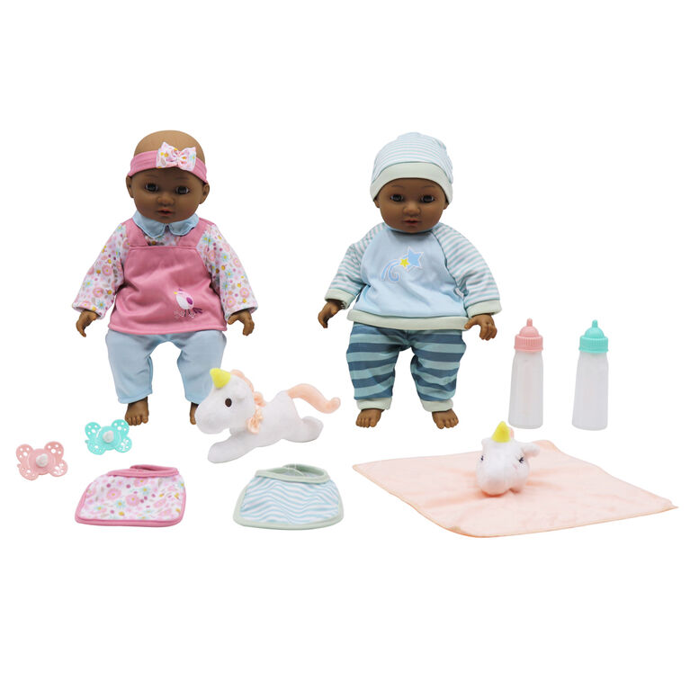 You & Me-14" Twins Baby Set - R Exclusive