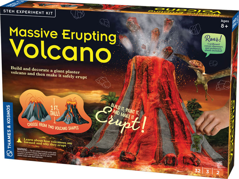 Thames & Kosmos Massive Erupting Volcano - English Edition
