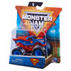 Monster Jam, Official Superman Monster Truck, Die-Cast Vehicle, Heroes and Villains Trucks Series, 1:64 Scale